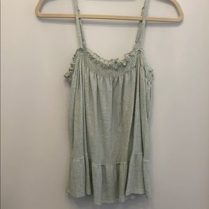 Anthropologie/Amadi Sparkle Sea Foam Tank